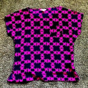 Lily Pulitzer Frog Print Top Shirt XS